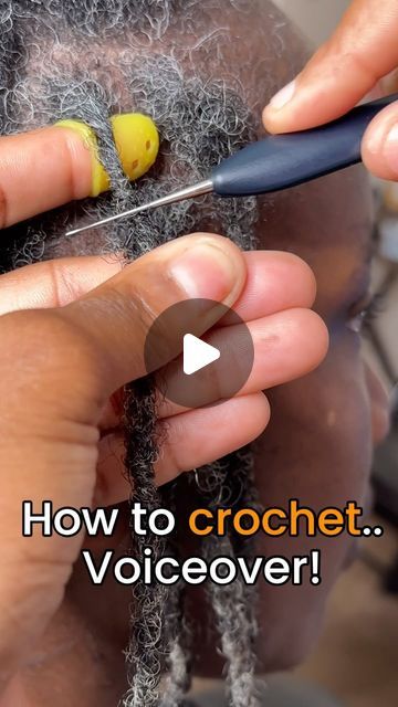 Myiesha Robinson on Instagram: "How to crochet ! A voiceover.  You can find these hooks linked in my Amazon storefront link in bio.   Feel free to drop for questions down below !   #locs #jacksonms #jacksonmshairstylist #jacksonmshairstylist #jacksonmslocs #locsforwomen #locstyles #locstylesforwomen #mymylocz #vicksburgmississippi #vicksburgms #vicksburgmslocs #jacksonmsloctician #studsthatdohair  #locextentions #womenwithlocs" Loc Repair Dreadlocks, How To Crochet Locs For Beginners, How To Crochet Locs, How To Crochet Dreadlocks, Locs Crochet Hairstyles, How To Retwist Dreads, Loc Extensions Permanent, Crochet Locks, Loc Repair