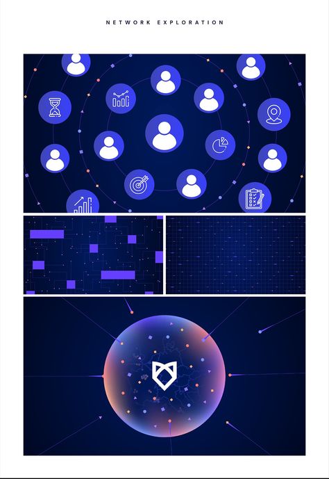 Fox Intelligence Motion on Behance Network Icon, Data Visualization Design, Ui Animation, Graphic Motif, Motion Graphics Design, Information Design, Symbol Logo, 2d Animation, The Message