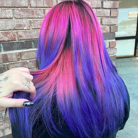 Neon Purple Hair, Neon Purple, Sparkle And Shine, Twilight Sparkle, Purple Hair, Pink Hair, Neon Pink, Natural Ingredients, Long Lasting