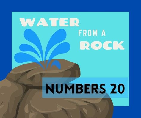 Moses Water From The Rock, Moses Strikes A Rock Craft, Moses Gets Water From The Rock, Moses Struck The Rock Craft, Moses Water From Rock Activity, Moses Disobeys God Craft, Jesus Is My Rock Vbs, Moses And The Rock Craft, Moses Strikes The Rock Activity