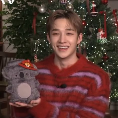 Kpop Christmas Icons Stray Kids, Chan Straykids, Kitchen Christmas Gifts, Stray Kids Chan, Chris Chan, Christmas Icons, Kids Icon, Homeless Children, Celebrity Look