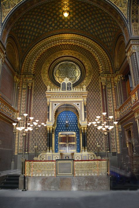 Jewish Synagogue Interior, Synagogue Architecture, Jewish Synagogue, Beer Spa, Jewish Museum, East Europe, Prague, Budapest, Old Town