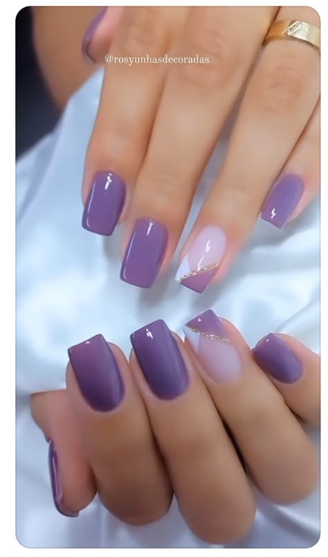 Purple Nail Art Simple, Nail Tips Coffin, Nail Art Purple, Acrylic Dip Nails, Nail Glue Gel, Purple Gel Nails, Elegant Touch Nails, Purple Nail Art, Manicure Nail Designs