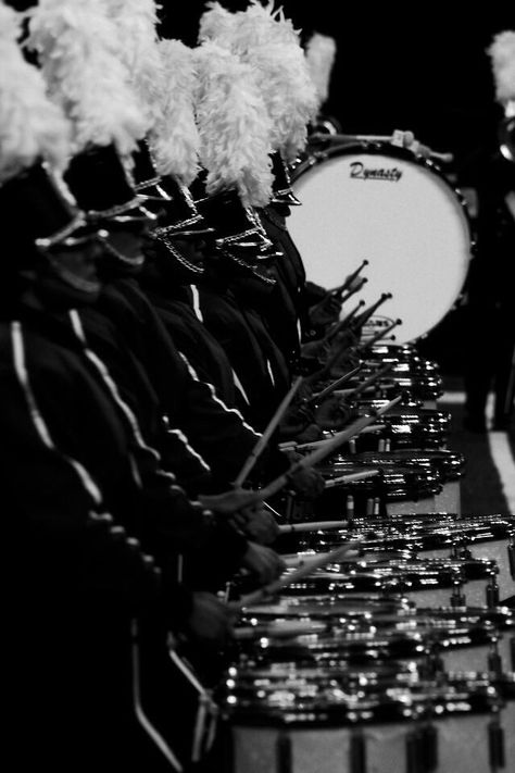 Marching Band Aesthetic Percussion, Marching Percussion Aesthetic, Marching Snare Drum Aesthetic, Marching Band Astethic, Marching Band Aesthetic Wallpaper, Drumline Aesthetic, School Band Aesthetic, Marching Band Aesthetic, Marching Band Pictures