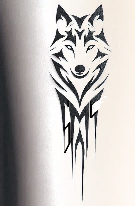 Celtic Deer Tattoo, Wolf Outline Tattoo, Unique Animal Tattoos, Symbol For Family Tattoo, Wildlife Tattoo, Indian Feather Tattoos, Memorial Tattoo Quotes, Band Tattoo Designs, Wolf Wall Art