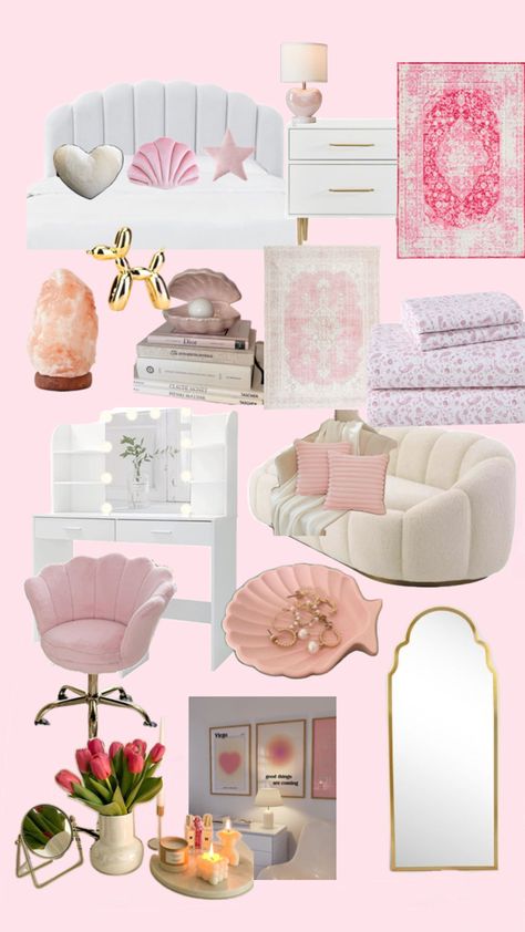 costal granddaughter pink aesthetic cute Pink Aesthetic Cute, Coral Room, Costal Bedroom, Costal Granddaughter, Preppy Bedroom Decor, Pink Girl Room, Dorm Living Room, Cute Bedroom Ideas, Cute Bedroom Decor