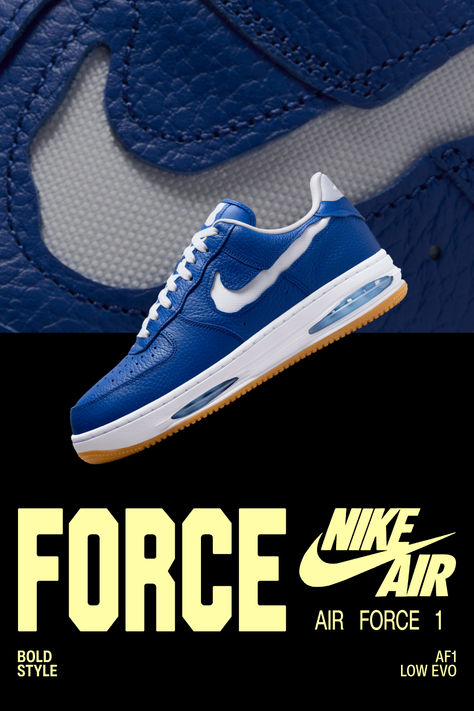 The classic ‘80s construction pairs with bold details that delivers lasting comfort. Nike Jordan Air 1, Nba Shoes, Nike Gym Shoes, Nike Shoes Blue, Jordan Shoes For Men, Dude Clothes, Sneaker Posters, Smart Casual Menswear, 357 Magnum