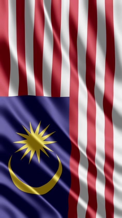 Waving Flag of malaysia Waving Flag Free Video Malaysia Flag Aesthetic, Flag Of Malaysia, Flag Malaysia, Colors Name In English, Malaysia Flag, Waving Flag, Batman Wallpaper, Cool Car Pictures, Creative Instagram Stories