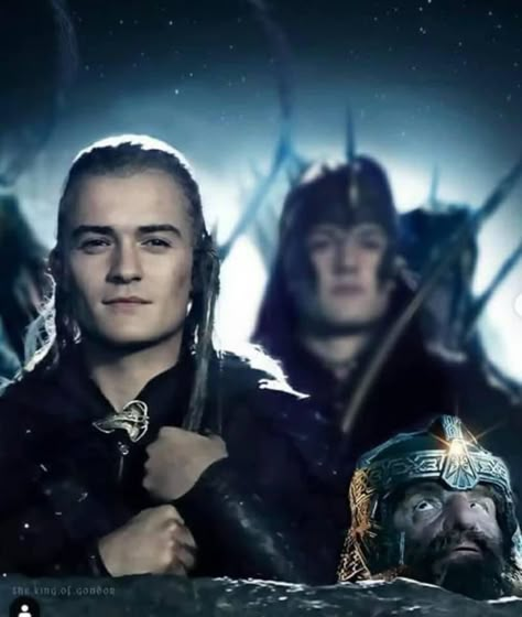 Lotr Legolas, Legolas And Tauriel, Legolas And Gimli, Name A Better Duo, Me And My Bff, Lotr Elves, Legolas And Thranduil, Lotr Funny, Misty Eyes