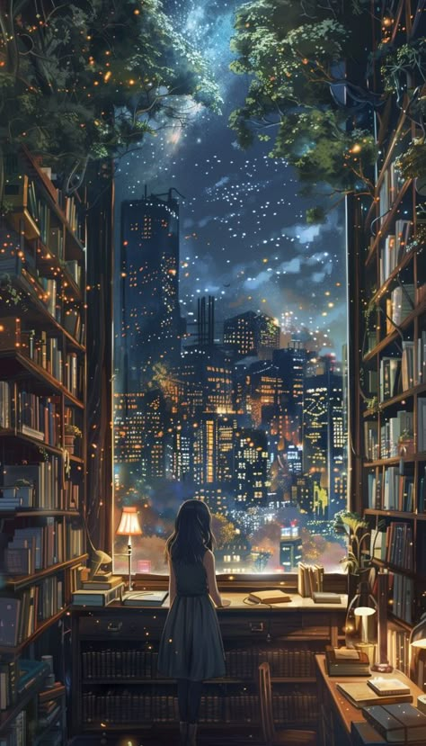 Fantasy Book Scene Ideas, Library Cozy Aesthetic, Book Chapter Aesthetic, Anime Library Wallpaper, Book Cover Background Aesthetic, Anime Library Background, Aesthetic Library Wallpaper, Library Wallpaper Iphone, Anime Library Aesthetic