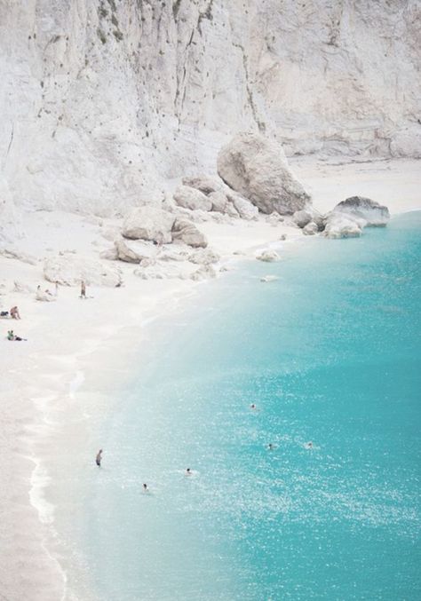 Lipari, pomice beach. Aeolian Islands, Sicily. Greece Places, Porto Katsiki, Lefkada Greece, Travel Places, Travel Tours, Greece Travel, White Sand, Places Around The World, Blue Water