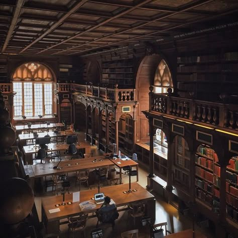 Bodleian Library Aesthetic, Bodleian Library Oxford, Oxford Library Aesthetic, Oxford Libraries, Library Oxford, Oxford Library, Library Lighting, Hogwarts Library, Boarding School Aesthetic