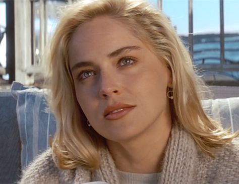 Catherine Tramell AKA Sharon Stone Catherine Tramell, Basic Instinct 1992, Icey Blonde, Basic Instinct, Air Purifying, Sharon Stone, Demi Moore, Smell Amazing, Smell Fresh