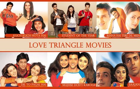 Inn Stars Ka #LoveTriangleMovies Mai Raha Accha Performance Padhiye Poori News: http://nyoozflix.in/bollywood-news-hindi/love-triangle-movies/ #Bollywood Best Love Triangle Movies, Love Triangle Movies, Movies Bollywood, Kuch Kuch Hota Hai, Student Of The Year, Love Triangle, Bollywood Gossip, Bollywood News, Best Love