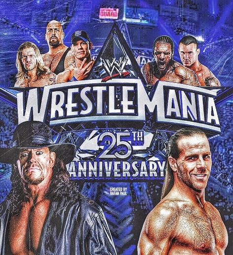 Wrestlemania 29, Wwe Wrestlemania, Shawn Michaels, 25th Anniversary, Wwe, Wrestling, History, Instagram