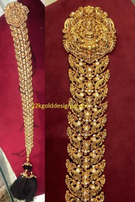 Jada designs Jada Designs Bridal, Bangaru Jada Designs, Jada Designs Gold, Gold Jada Designs With Grams, Jada Gold Design, Jada Billalu Designs Gold, Jada Billalu Designs, Gold Jada Designs, Jada Designs