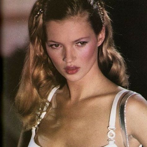 Always Forever, Kate Moss, Makeup Inspo, Pink Aesthetic, Timeless Fashion, We Heart It, Lost, Makeup, Hair