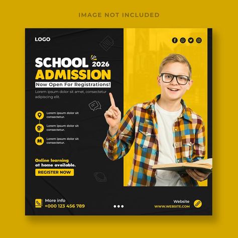 -Let's Talk About Your Project- EMAIL; Brandas444@gmail.com WHATSAPP: +923122118233 #Freepik #Post #Social #Banner #Flyer #Template #Poster #Design #templates Educational Banner Design, School Poster Design, Educational Banner, Logo Property, Banner School, Graphic Designing Services, Teacher Poster, Email Flyer, Instagram Grid Design