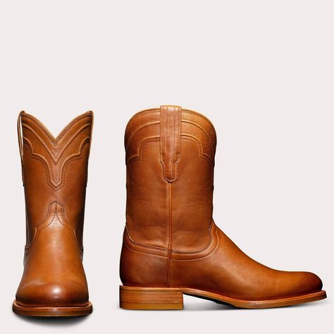 Men's Water-Resistant Roper - Bovine Rubber-Soled Boot | The Jake Man Boots Style, Rubber Sole Boots, Man Dressing Style, Roper Boots, Men’s Boots, Men Store, Goodyear Welt, And Dresses, Stylish Shoes