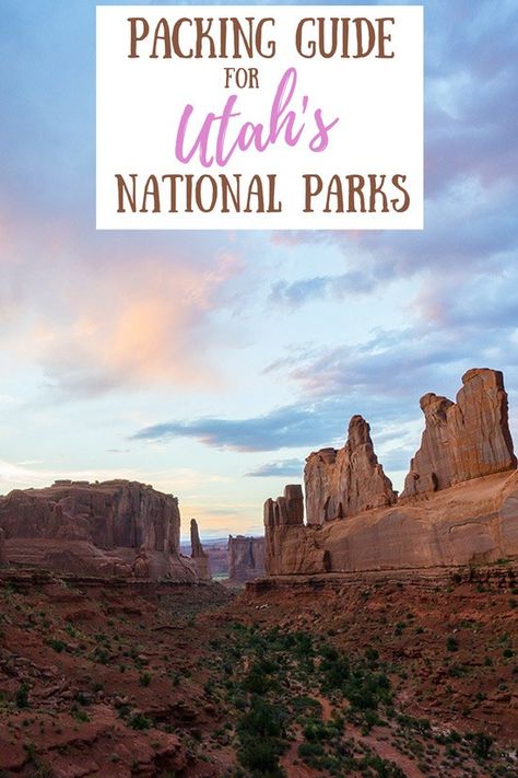 What to Pack for a Trip to Utah's National Parks Trip To Utah National Parks, Utah Mighty 5 Road Trip, Utah National Parks Road Trip 4 Days, Amangiri Resort Utah, Utah Arches National Park, Zion National Park Hikes, Utah Summer, Utah Parks, Utah National Parks Road Trip