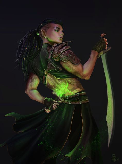 ArtStation - Adam, my D&d war cleric Grimhollow Art, Yuan Ti Warlock, Yuan-ti Pureblood Female, Dnd Cleric, Fantasy Friends, The Hunting Party, Dnd Elves, Pathfinder Character, Paintings And Drawings