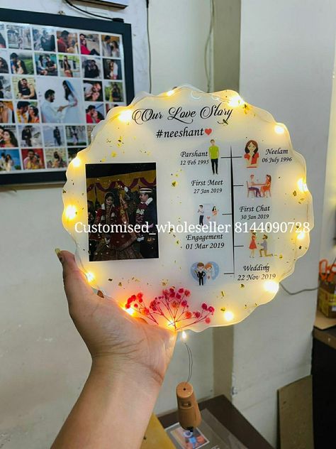 Raisin Art Photo Frame, Marriage Frame, Handmade Rakhi Designs, Resin Photo, Indian Marriage, Rakhi Design, Handmade Rakhi, Resin Work, Art Calendar