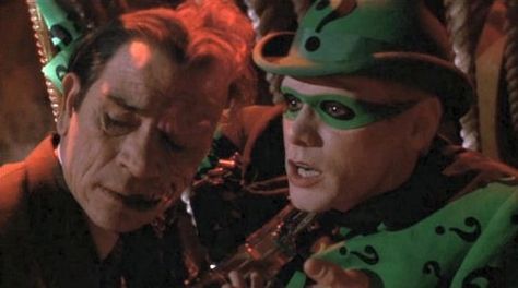 two face batman forever | Batman Forever 1995 ,Two Face,Riddler Riddler And Two Face, Two Face Costume, Signature Shots, Digger Harkness, Two Face Batman, Batman Riddler, Batman Movies, Kevin Conroy, Batman Villains