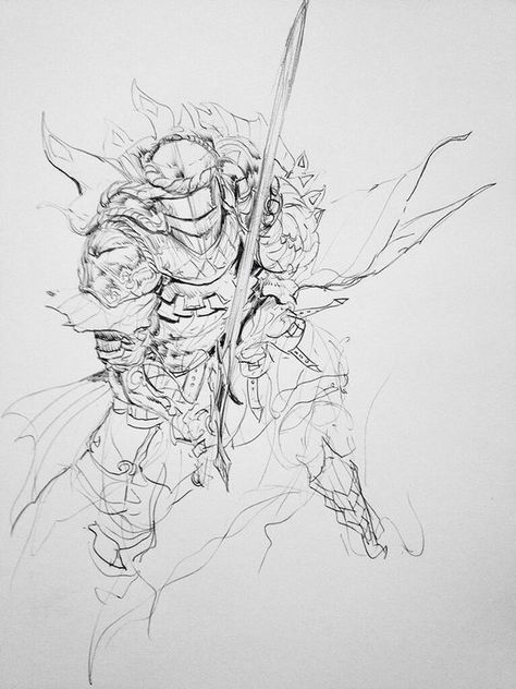 kekai kotaki: Kekai Kotaki, Souls Art, Armor Drawing, Warrior Drawing, Dark Souls Art, Knight Art, Horse Drawings, Dnd Art, Art Characters