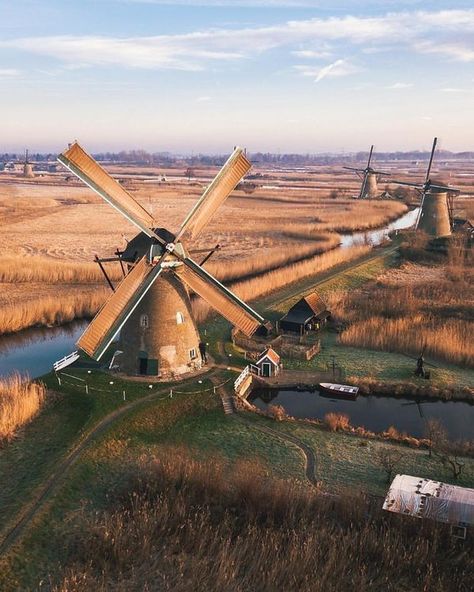 Netherlands Windmills, Dutch Windmills, Netherlands Travel, Amsterdam Netherlands, Western Europe, World Traveler, Unesco World Heritage, Rotterdam, World Heritage