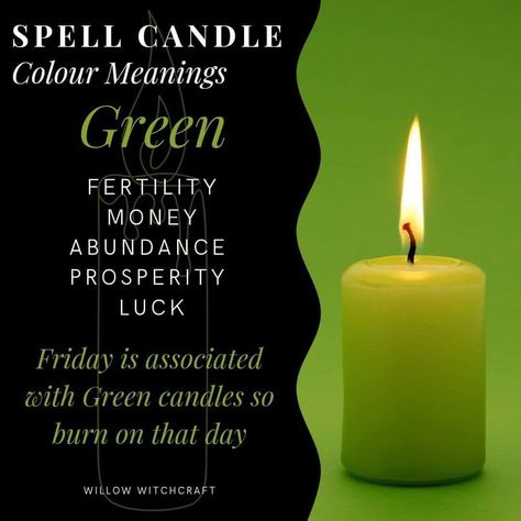 Colour Magick, Herbs Apothecary, Candle Color Meanings Magic, Fertility Ritual, Candle Magic Colors, Incense Magic, Colour Meanings, Candles Magic, Money Spells Magic