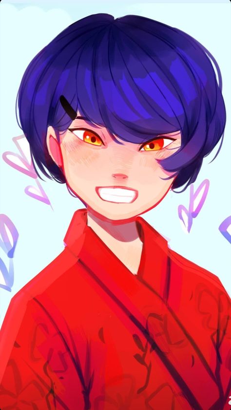 Fondo De Kagami | 𝓜̽𝔂̽𝓛̽𝓪̽𝓭̽𝔂̽_¹⁰²⁵ | Miraculous Ladybug Miraculous Kagami Fanart, Kagami Redesign, Kagami Fanart Miraculous, Mlb Kagami, Miraculous Ladybug Kagami, Kagami Miraculous, Ladybug Redesign, Anime Miraculous Ladybug, Miraculous Ladybug Cat Noir