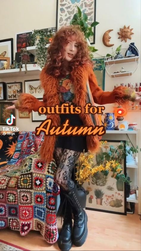 #90s #phoebebuffay #autumn #fashion witch , hippie , phoebe buffay , aesthetic , boho , retro , 90s , 80s , 70s , fairy , fairycore , cottage , cottage core , autumn , fashion , outfit , inspo , summer , whimsigothic , magic #hippie #retro #80s #fairy #witch dark academia , fall aesthetic Dark Academia Fall Aesthetic, Academia Fall Aesthetic, Hippie Witch Outfits, Phoebe Buffay Aesthetic, Crunchy Outfits, Cottage Core Autumn, Whimsigoth Clothes, Plus Size Alternative Fashion, 70s Fairy