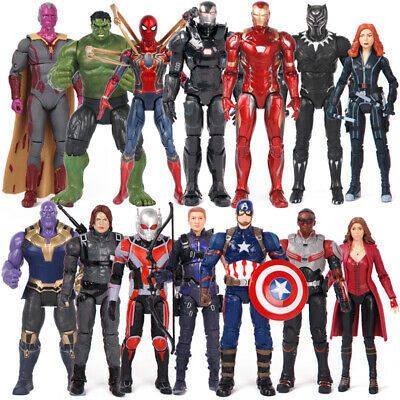 Marvel Avengers Endgame Iron Man Thanos Thor Captain 7"... Avengers Action Figures, Avenger Toys, Avengers Endgame Iron Man, Play Arts Kai Action Figures, Endgame Iron Man, Avengers Toys, Marvel Avengers Toys, Boys Game Room, Hulk Action Figure