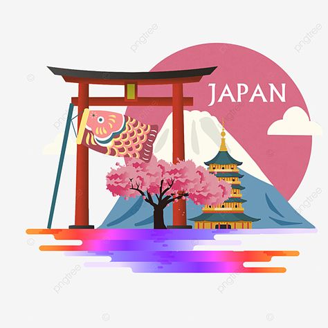 Sunlight Png, Japanese Clipart, Japan Clipart, Wind Clipart, Globe Animation, Sasebo Japan, Japanese Palace, Japan Cartoon, Japan Summer