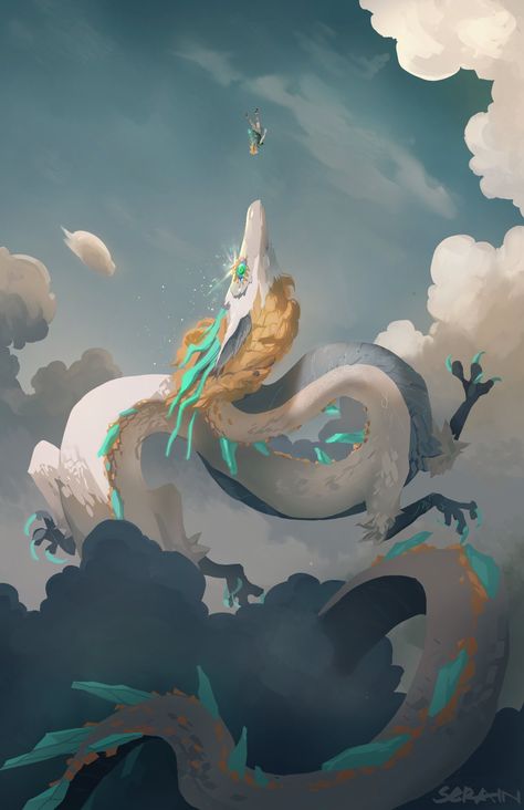 Link Dragon Zelda, Mystic Armor Zelda, Link And Dragon Zelda, Loz Breath Of The Wild, Zelda Dragon Wallpaper, Subtle Zelda Wallpaper, Zelda Light Dragon Art, Zelda Dragon Form, Light Dragon Zelda Art