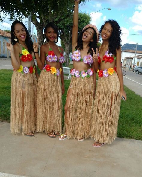 Hawaii Fancy Dress, Tiki Party Outfit, Tropical Party Outfit, Hawaiian Themed Outfits, Hawaii Costume, Luau Party Dress, Luau Party Outfit, Hawaiian Party Outfit, Hawaiian Outfit Women