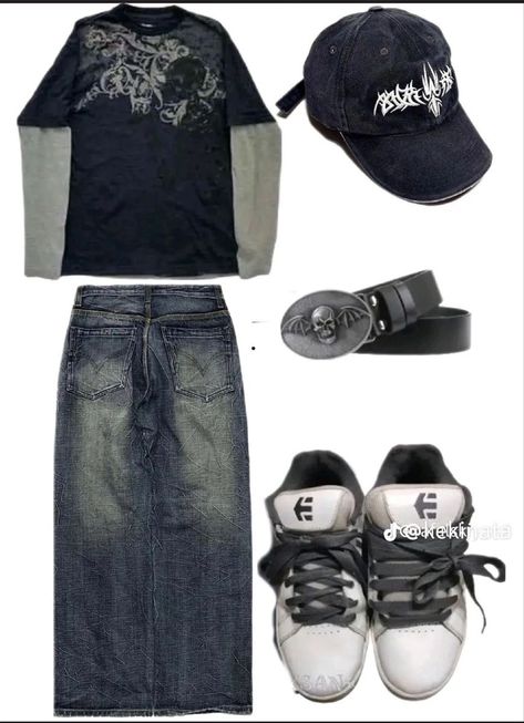 Grunge Outfits Men, Y2k Outfits Men, Grunge Fits, Outfits 2000s, Baggy Clothes, Guys Clothing Styles, 2000s Fashion Outfits, Y2k Outfits