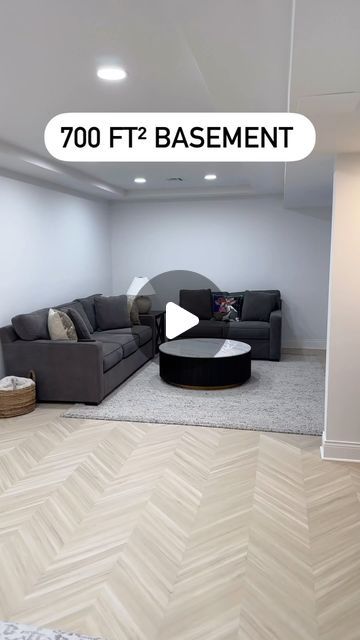 975K views · 27K likes | Finished Basements NJ ™ on Instagram: "Step into 700 ft² of pure comfort!  • • #finishedbasement #cozy  #hillsboroughnj #newjersey" Raised Ranch Finished Basement, Bungalow Basement Remodel, 700 Sq Ft Basement Ideas, Basement Set Up, Basement Living Space Ideas, Basement Apartment Aesthetic, Entertaining Basement Ideas, Masculine Basement Ideas, Finished Basement Paint Colors