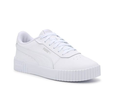 European Sneakers, Puma Carina Sneakers, Puma Sneakers Womens, Puma White Sneakers, Puma Shoes Women, White Puma Sneakers, Best White Sneakers, White Slip On Sneakers, Puma Carina