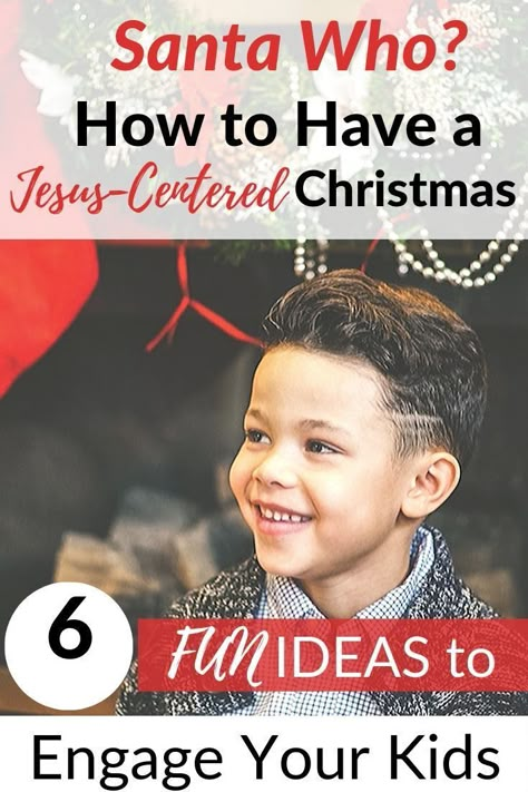 Capture your kids' hearts with these fun & simple ideas for a Christ-centered Christmas your whole family will love! From gifts to traditions, keeping Jesus as the main focus can be fun and meaningful as you connect together as a family this holiday season. #christcenteredchristmas #christcenteredchristmastraditions #jesuscenteredchristmas #christianchristmasideas Jesus Centered Christmas, Fun Christmas Ideas, Christ Centered Christmas Traditions, Christmas Traditions Kids, Family Culture, Christmas Eve Traditions, Traditions To Start, Christ Centered Christmas, Christmas Centers