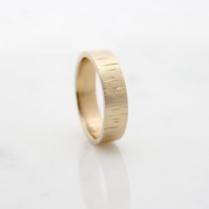 White Pines, Textured Wedding Band, Northern Ontario, All Band, Good Things Take Time, Birch Trees, Gold Piece, Diamond Settings, Perfect Engagement Ring