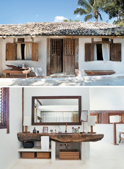 Casa Hobbit, Beach House Tour, Chic Beach House, Beach House Interior, Design Del Prodotto, Style At Home, Rustic Chic, Modern Bathroom Design, Design Case