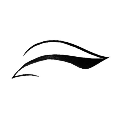 Eyeliner Png, Eyeliner Template, Makeup Png, Editing Material, Eyeliner Shapes, Filters For Pictures, Graphic Eyeliner, White Eyeliner, Alternative Makeup