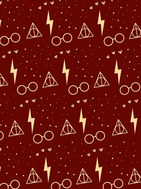 Harry Potter Valentines Wallpaper, Papel Digital Harry Potter, Gryffindor Wallpaper, Harry Potter Pattern, Harry Potter Wallpaper Phone, Hogwarts Party, Harry Potter Cartoon, Harry Potter Bday, Harry Potter Background