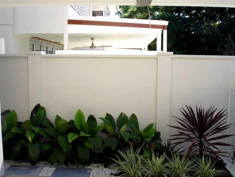 Fencing Ideas Australia, Rendered Fence, Front Fence Ideas Australia, Front Fences, Kerb Appeal, Fencing Ideas, Front Fence, Carport Designs, Bedroom Garden