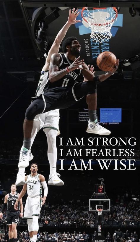 Nba Players Quotes Wallpaper, Kyrie Quotes, Kyrie Irving Wallpapers Aesthetic, Kyrie Irving Quotes, Kyrie Irving Aesthetic, Kyrie Irving Wallpapers, Cool Basketball Pictures, Picture With Text, Nba Pfp