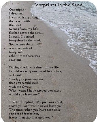 He Is Risen Quotes, Footprints Poem, Footprints In The Sand Poem, Footsteps In The Sand, Rise Quotes, Sand Quotes, Footprints In The Sand, Very Nice Pic, Inspirational Prayers