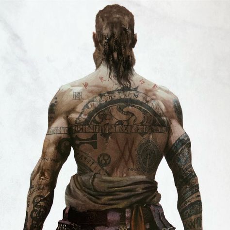 Great Shot of Baldur from the Book „The Art of God of War“ Lots Of Tattoos, Arte Viking, Rune Tattoo, Greek Mythology Tattoos, God Tattoos, Norse Tattoo, Nordic Tattoo, Mythology Tattoos, Viking Art