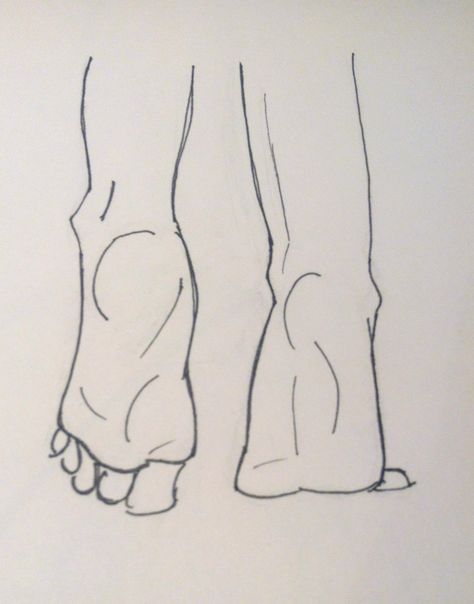 Sketch in pen of feet walking away; April 2016 by Megan Louise Walking Drawing, Skeleton Hands Drawing, Grass Drawing, Cute Drawings Of Love, Feet Drawing, Hands Drawing, Life Study, Cat Drawing Tutorial, Drawing Guides