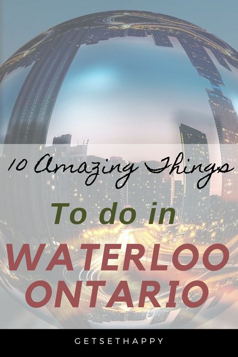 Waterloo Canada, Waterloo Ontario, Ontario Travel, Visit Canada, Small City, Fun Activities To Do, Cool Cafe, Indoor Activities, Taxi Service